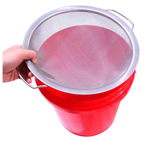ZHUITU fine-mesh paint strainer filters particles for smoother paint