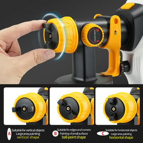 ZHUITU six-nozzles set enabling versatile finishes across projects.