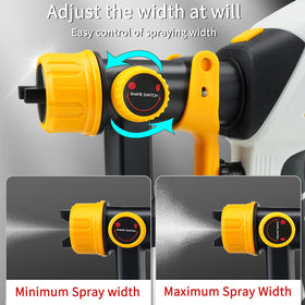 ZHUITU Paint Sprayer in use on furniture with a fine coat.