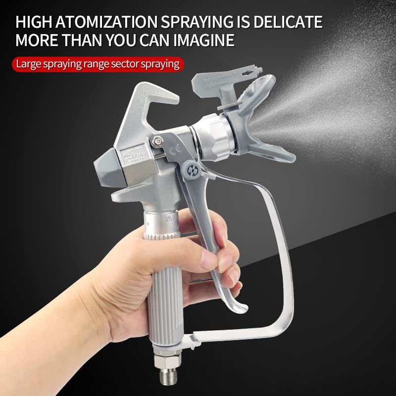 ZHUITU replaceable in-handle filter reduces tip clogging and improves finish