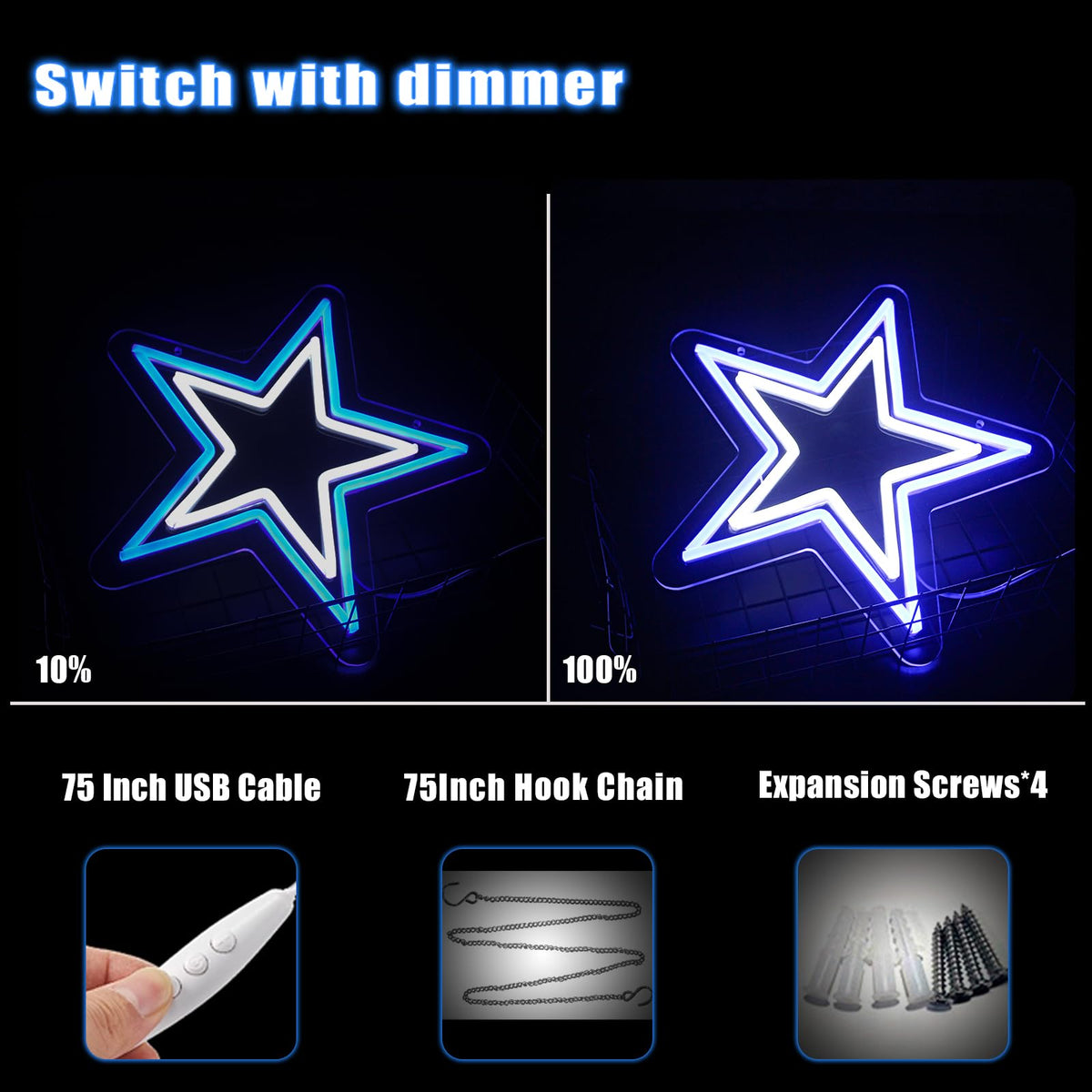 Zhujianqiang Cowboys merch LED sign makes a standout gift for fans.