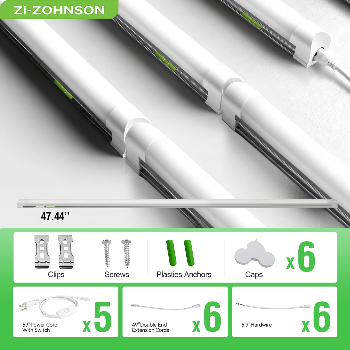 Zi-ZOHNSON frosted cover reduces glare for comfortable sessions