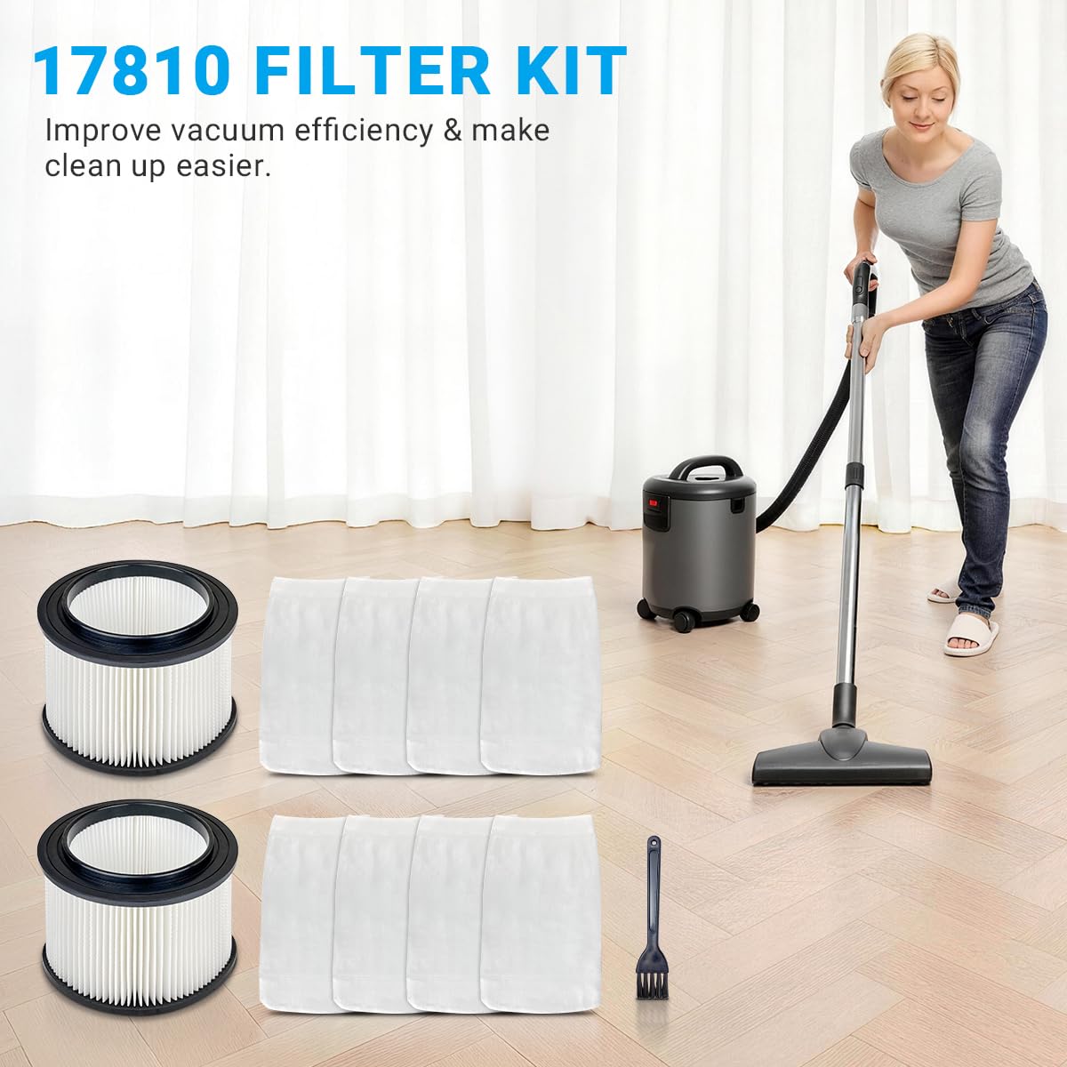 Zibopon 17810 all-in-one kit boosts cleaning efficiency