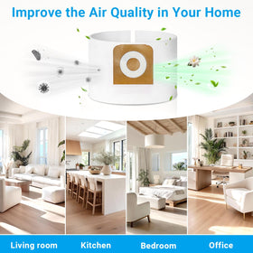 Zibopon 38735 keeps the vacuum drum clean by sealing waste.