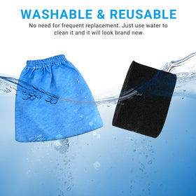 Zibopon 6-pack VRC5 bags in use illustrating value and maintenance ease