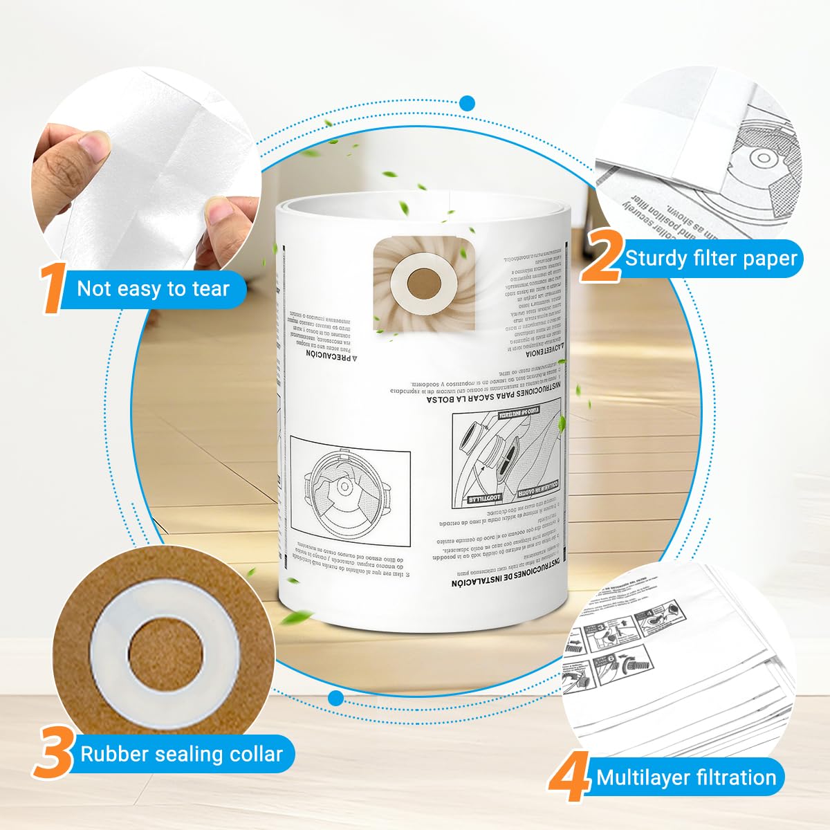 Zibopon bag for CMXEVBE17607; lightweight, tear-resistant design