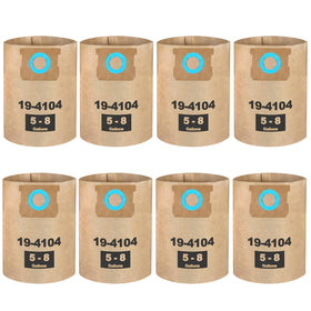 Zibopon DXVA19-4104 disposable bag shows durable construction for dusty shop vacs.