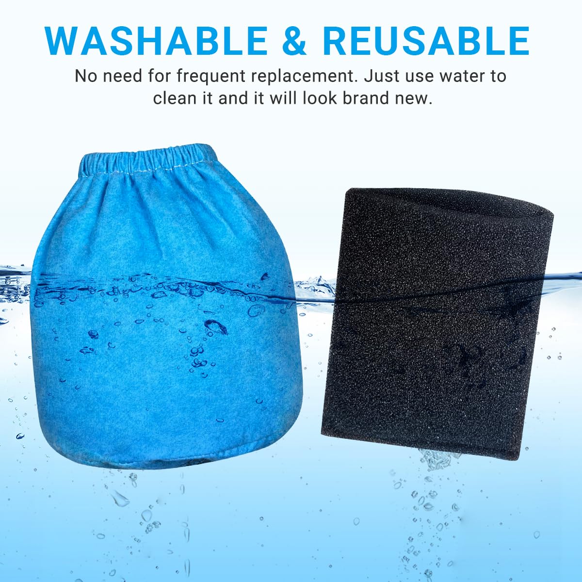Zibopon Vacmaster compatibility chart for 1.5–3.2 gallon models.
