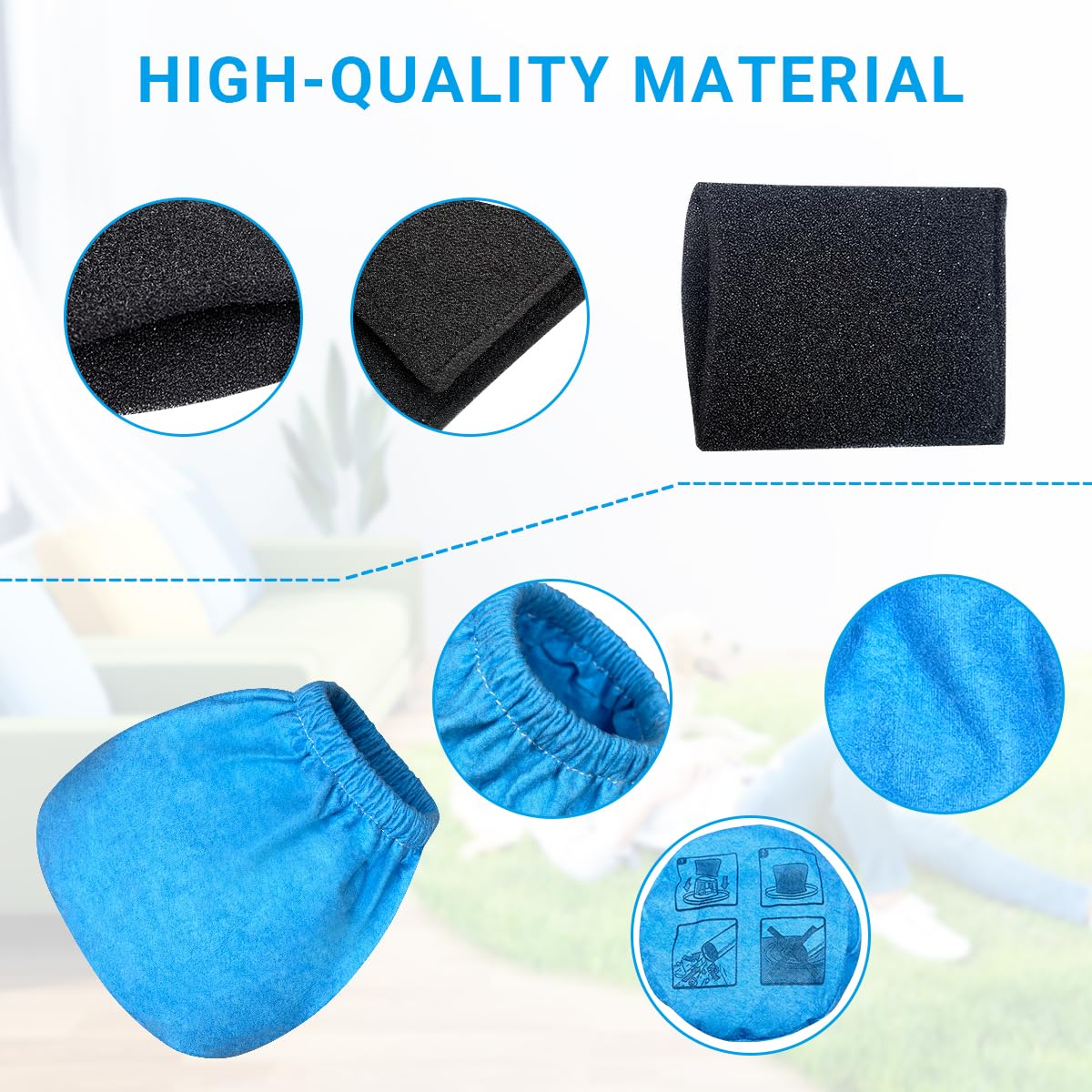Zibopon value pack filter kit emphasizes cost savings.