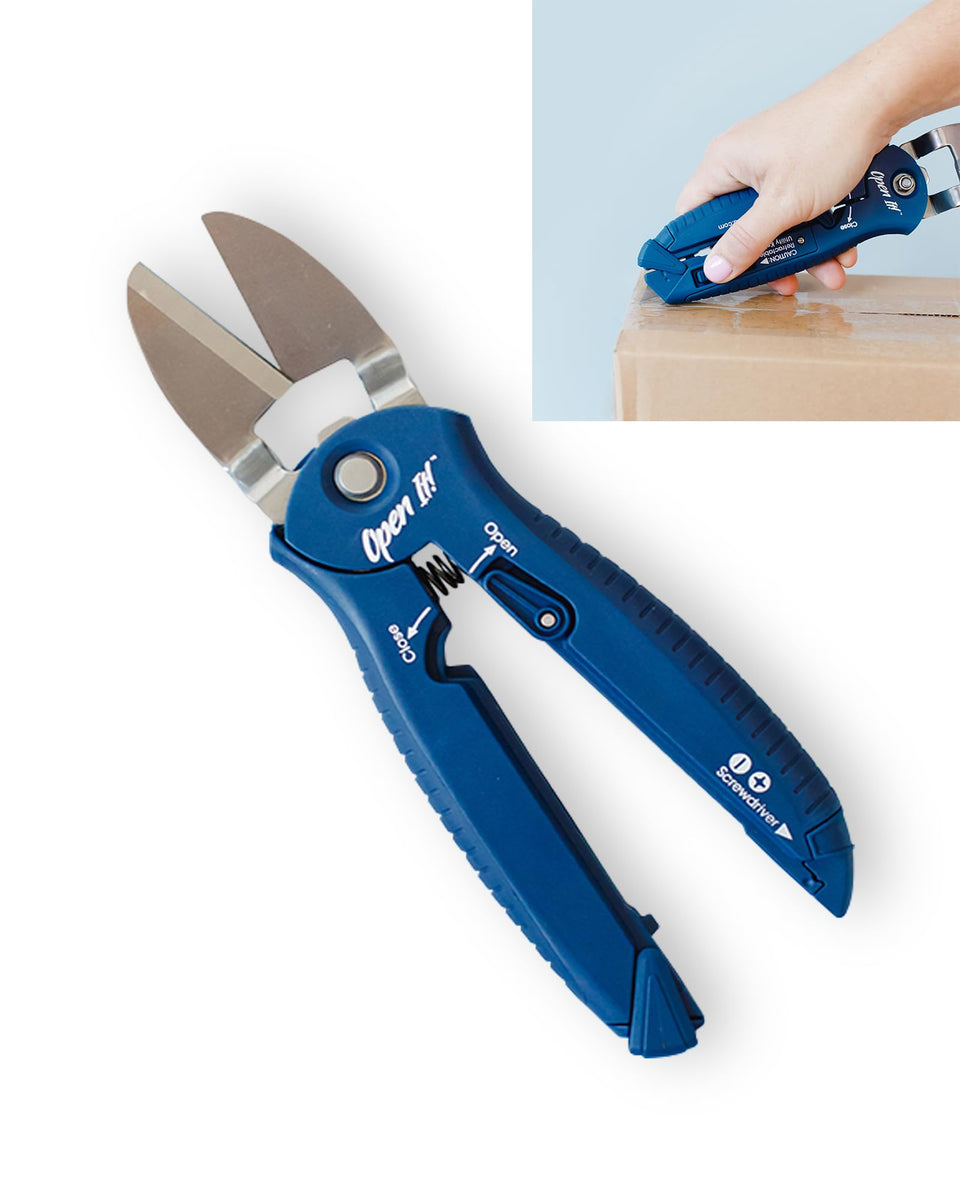 Zibra Open It 4-in-1 in-hand use highlights easy everyday packaging opening