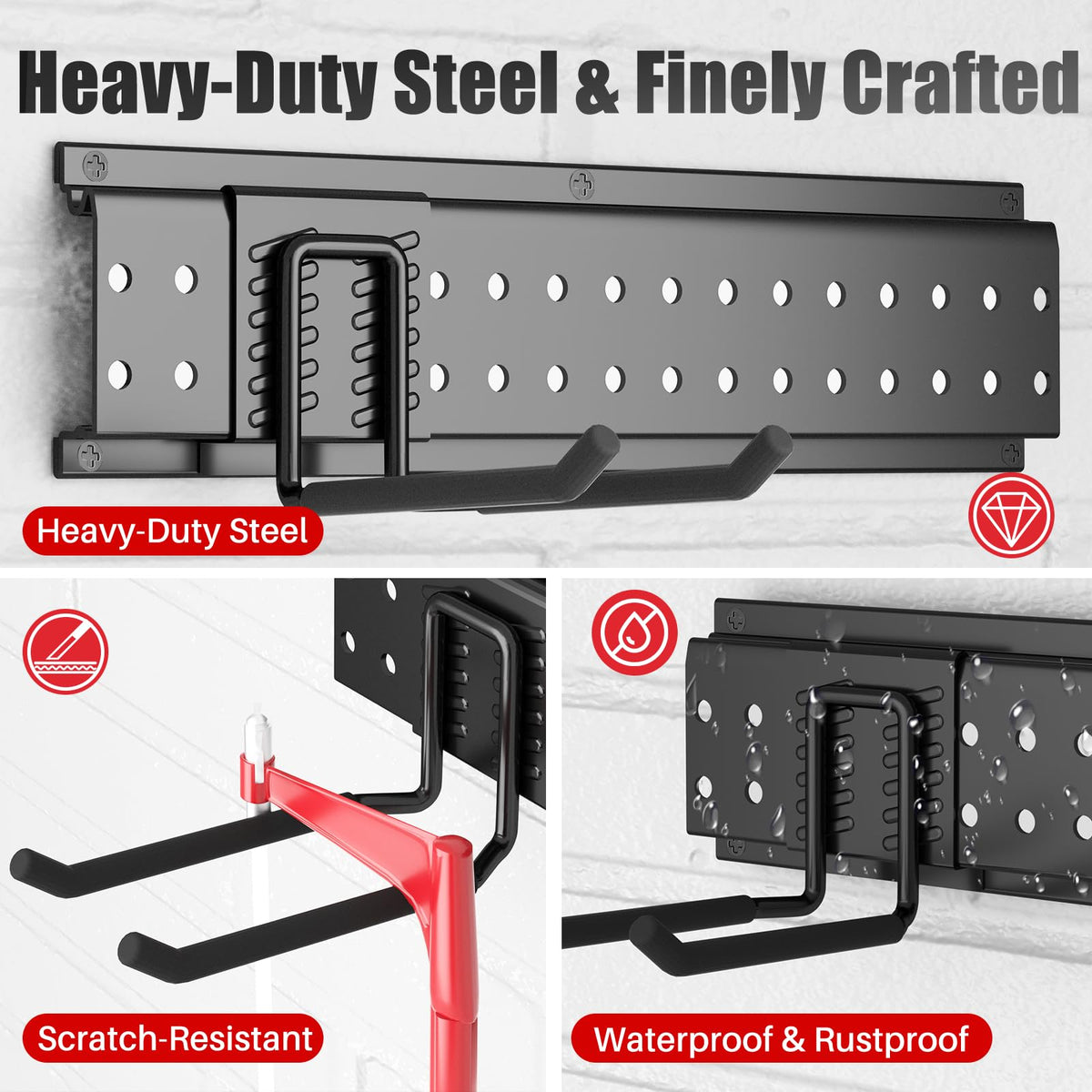 ZICANYCO 16-inch screw spacing ensures secure stud mounting.