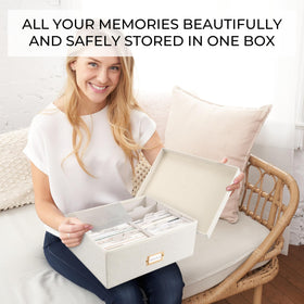 ZICOTO divider labels help categorize memories by theme.