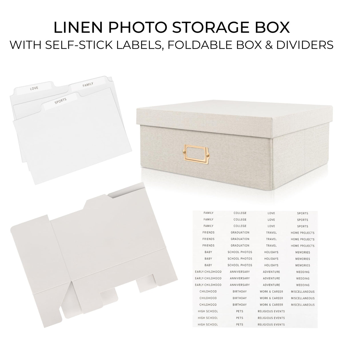 ZICOTO stackable storage maximizes space in small rooms.