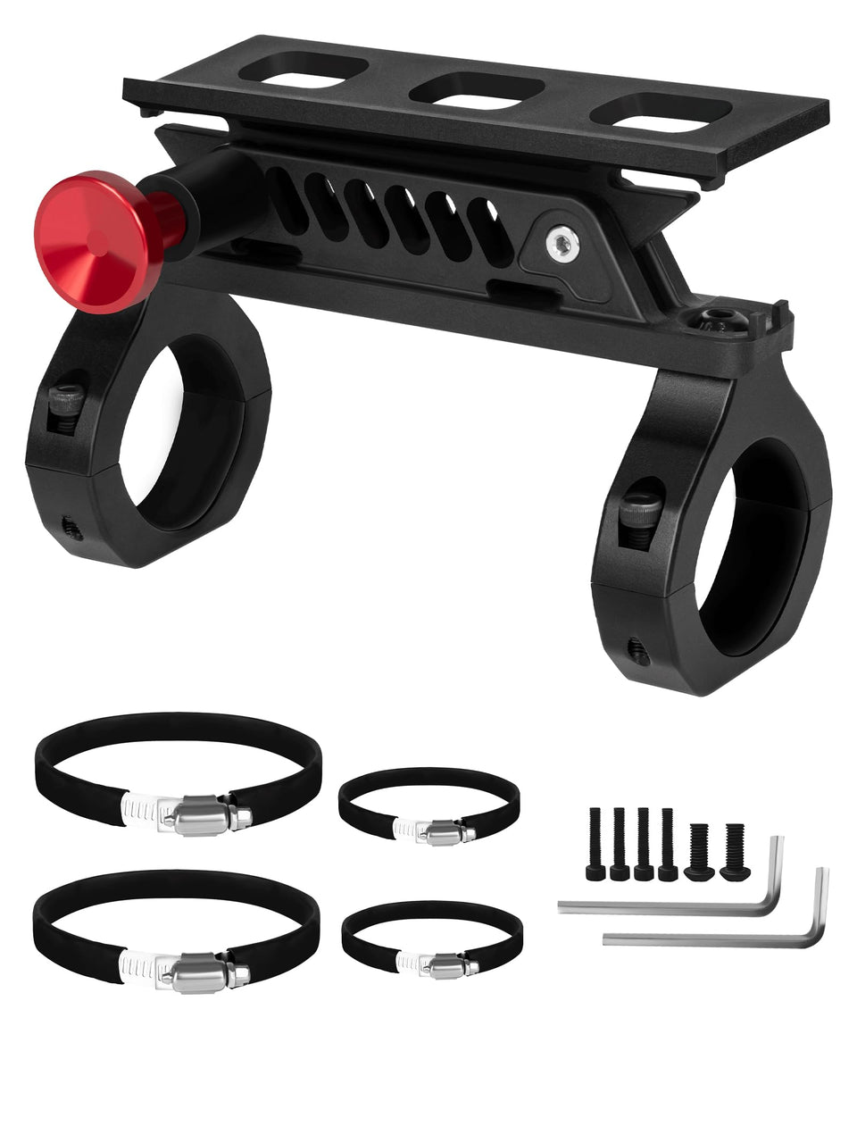 ZIDIYORUO quick-release UTV fire extinguisher mount keeps extinguisher within easy reach.