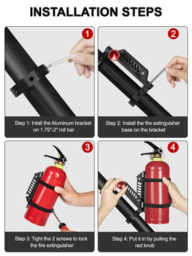ZIDIYORUO two-brackets with rubber cover reduce movement and protect gear.