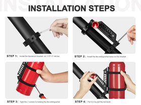 ZIDIYORUO universal extinguisher holder ready for various sizes