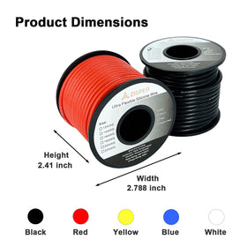 ZIGPEO tinned copper strands detail highlights corrosion resistance.