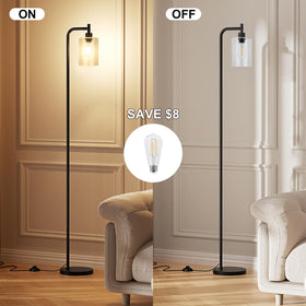 Ziisee floor lamp heavy base ensures stability in active homes.