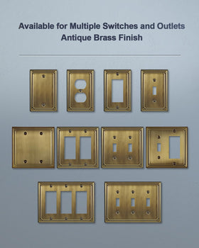 ZILLSEA mid-size wall plate covers standard openings (4.96 x 4.88 in).