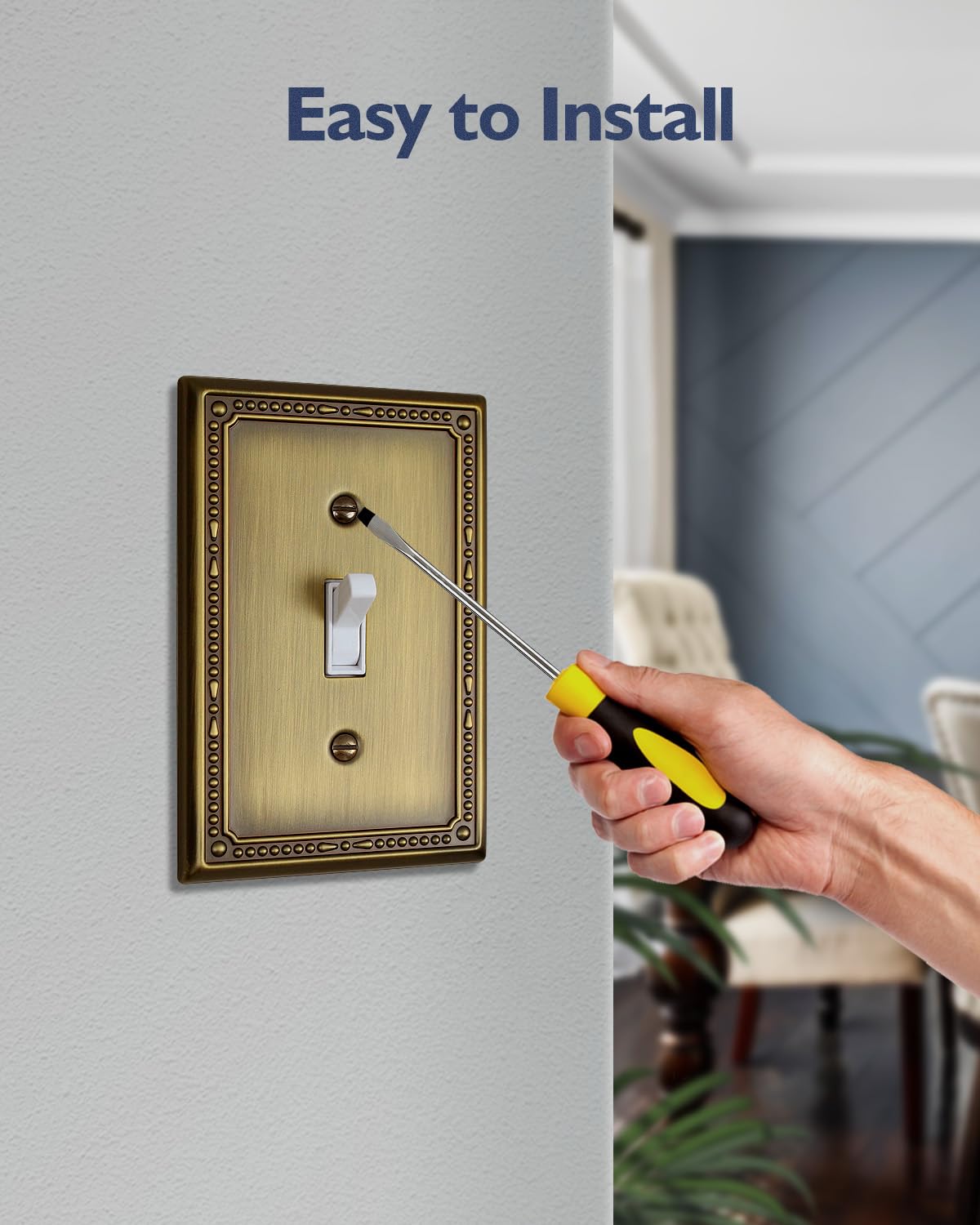 ZILLSEA easy-install screws included for quick, screwdriver-ready replacement.