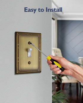 ZILLSEA easy-install screws included for quick, screwdriver-ready replacement.