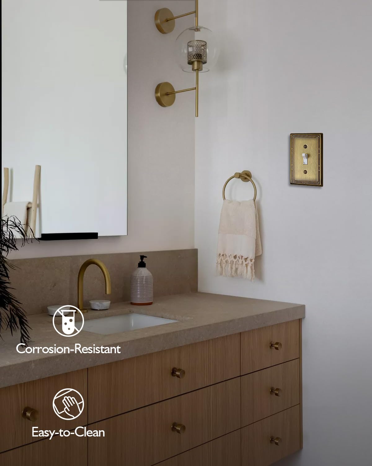 ZILLSEA robust metal construction ensures durable daily use.