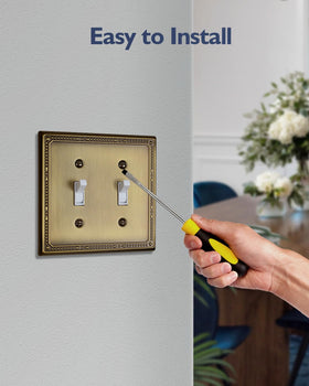 ZILLSEA versatile fit for dimmers, outlets, and switches.