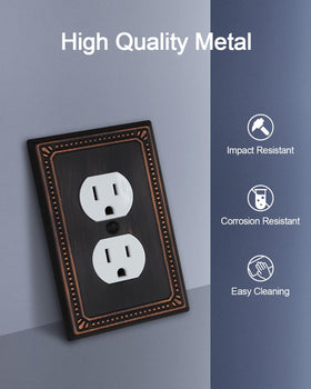 ZILLSEA easy-installation wall plate with screws for quick upgrades