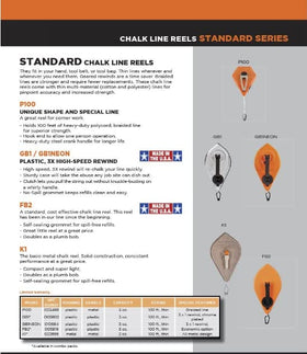 Zimpty Keson P100 100-foot cord extended across workspace highlighting corner-line capability.