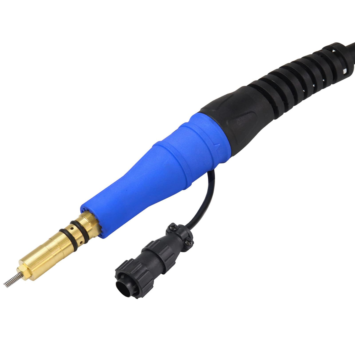 Zinger ergonomic handle reduces fatigue during long welding sessions