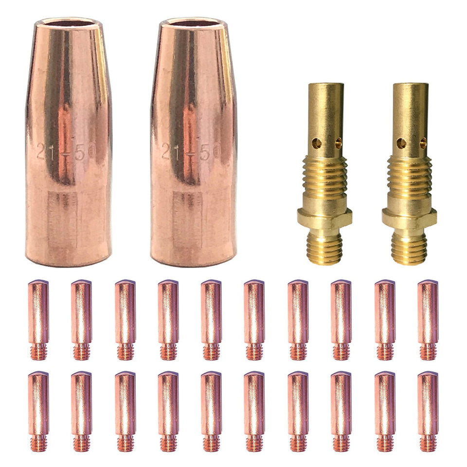Zinger Mig welding gun accessory 0-035 tip close-up for precise tip replacement