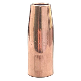 Zinger Mig welding gun accessory 0-035 nozzle set for consistent shielding gas