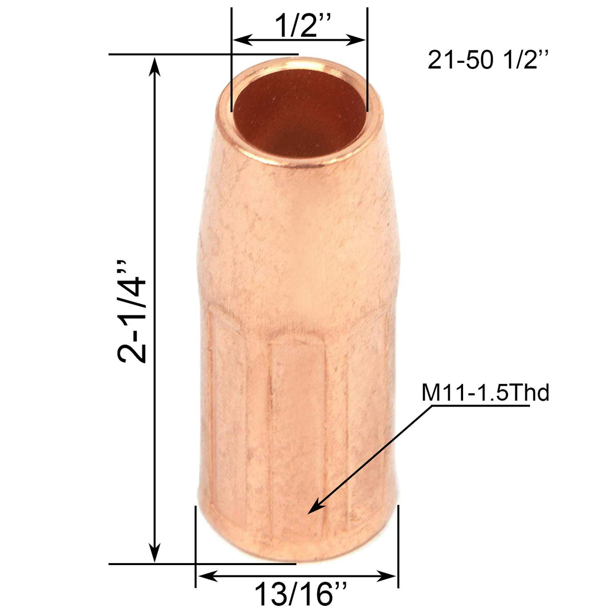Zinger Mig welding gun accessory compatibility map shows Tweco Mini and Lincoln Magnum fit