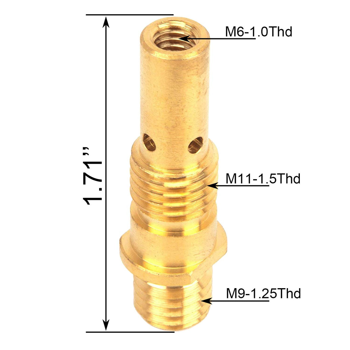 Zinger Mig welding gun accessory packaging keeps tips organized and ready