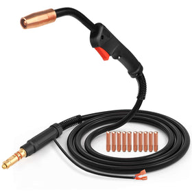 Zinger MIG welding gun torch 100A replacement for Lincoln Magnum 100L with 10ft cable.