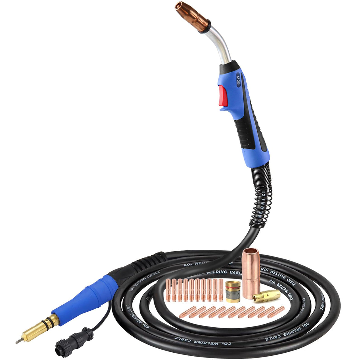 Zinger MIG welding gun torch Stinger 15ft for Miller replacements with reliable grip