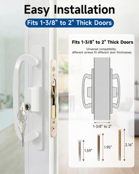 Zinkitool non-handed design allows left or right side installation.
