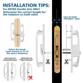 Zinkitool off-center latch design for secure operation.
