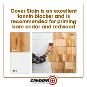 Interior surface drying with Zinsser Cover-Stain primer for faster coats.