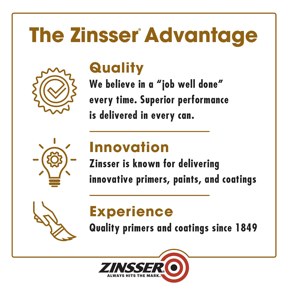 Zinsser Cover-Stain label highlights 450 VOC oil-based formula.