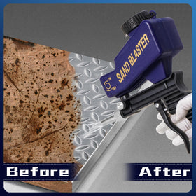 Ziopetru Sand Blaster Gun contents include essential parts for setup.