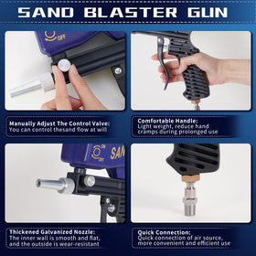 Ziopetru Sand Blaster Gun nozzle kit designed for durability and efficiency.