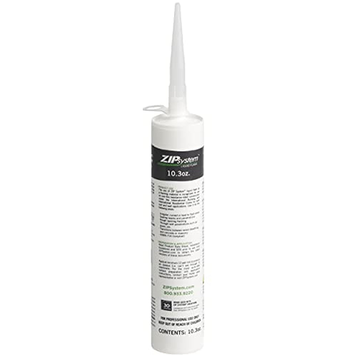 ZIP System Liquid Flashing applied at rough opening for flexible exterior sealing.