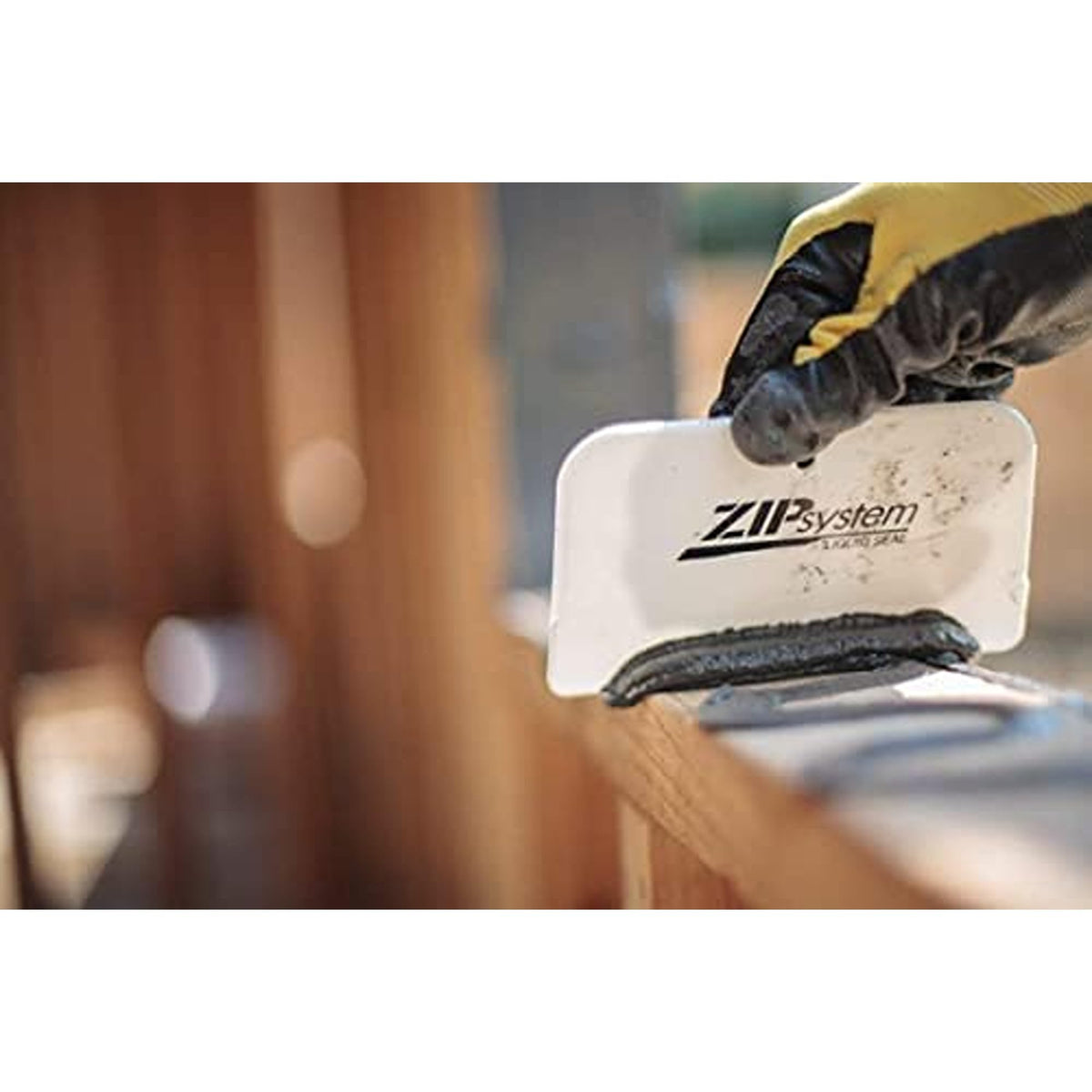 ZIP System Liquid Flashing forms weather sealing with a 30-year limited warranty.