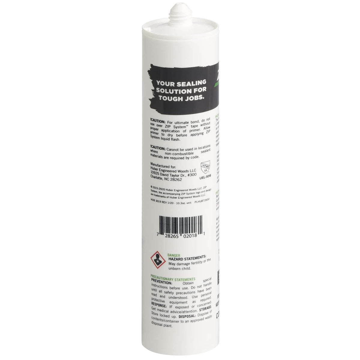 ZIP System Liquid Flashing bonds to wood, concrete, metal for versatile exterior sealing.