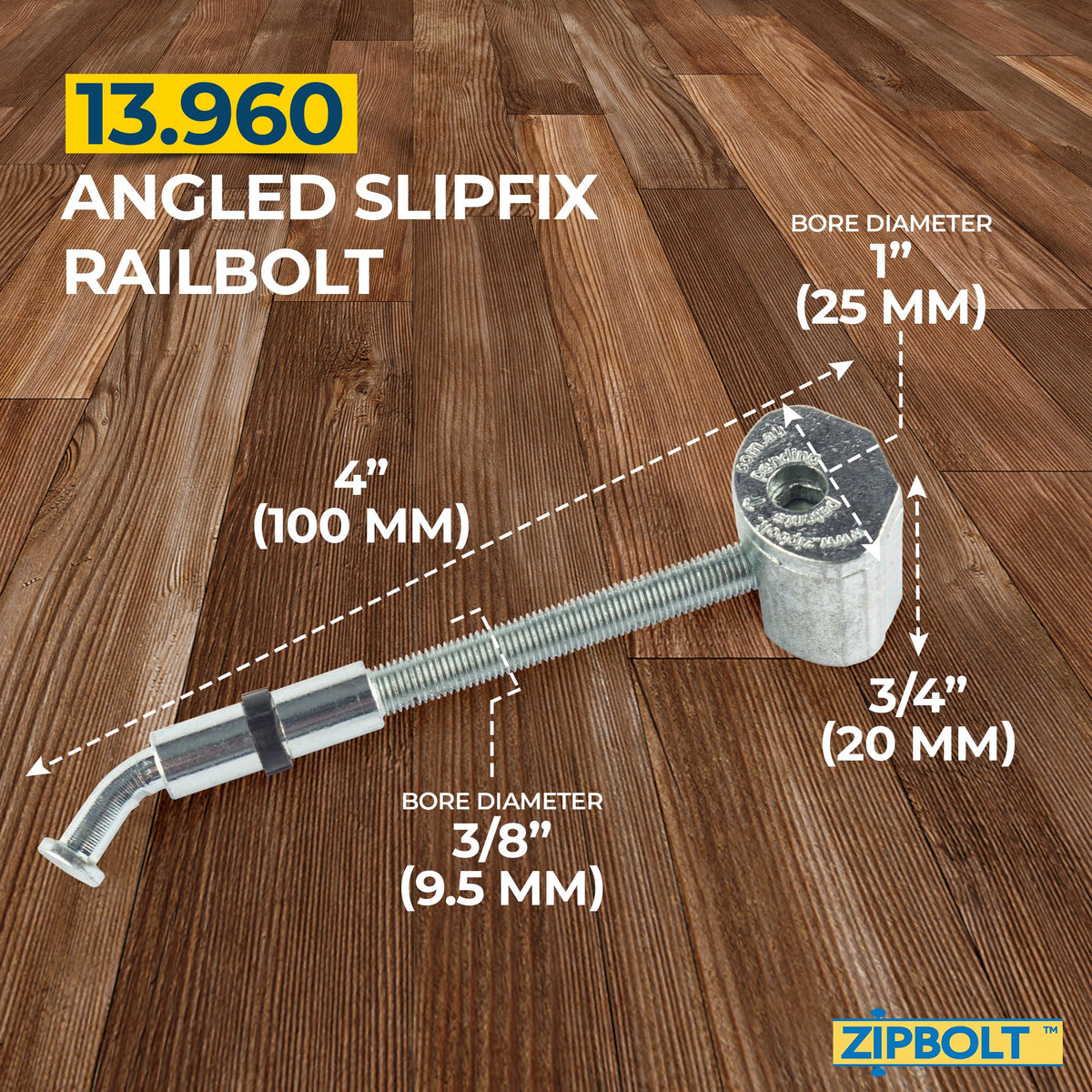 Zipbolt concealed fastener design maintains a clean aesthetic.