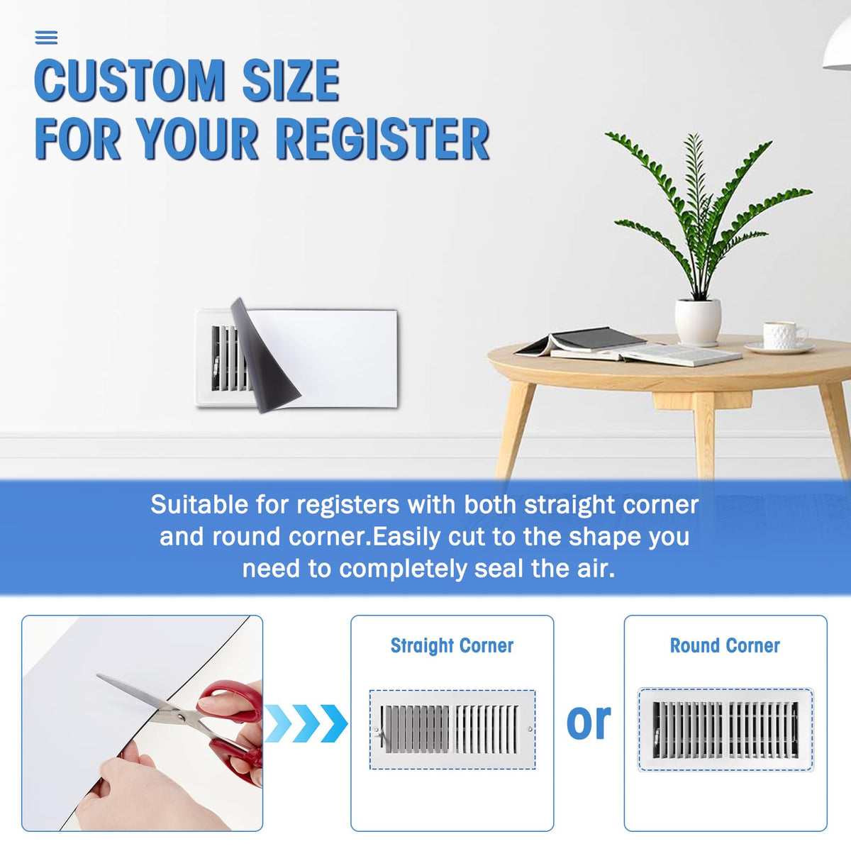Zipcase vent cover guiding airflow for enhanced comfort
