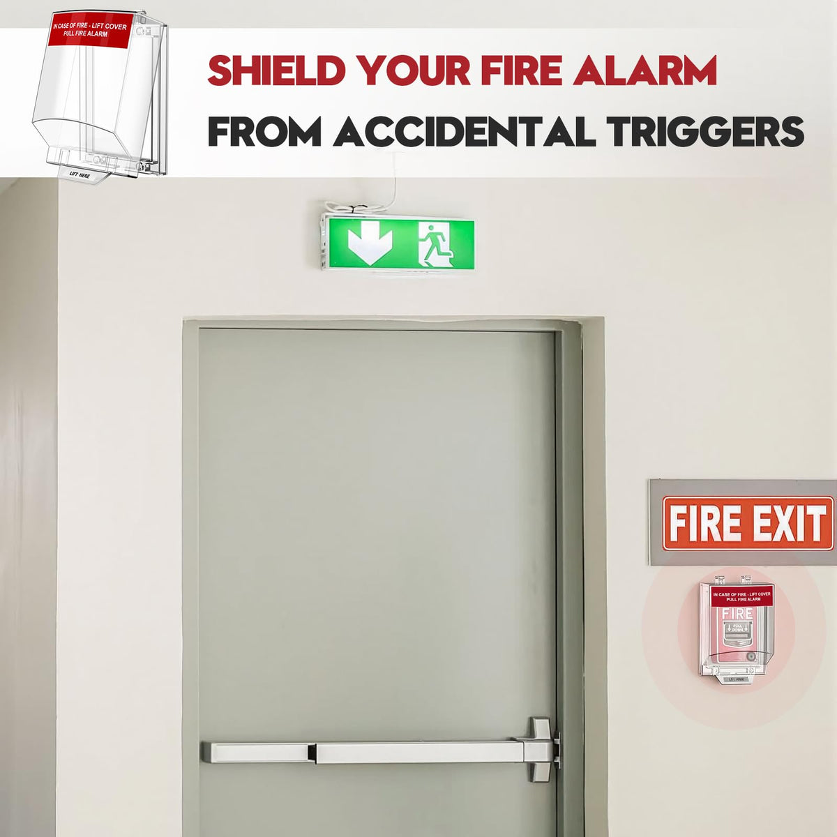 Zipcase fire alarm cover weather-resistant design suits industrial environments