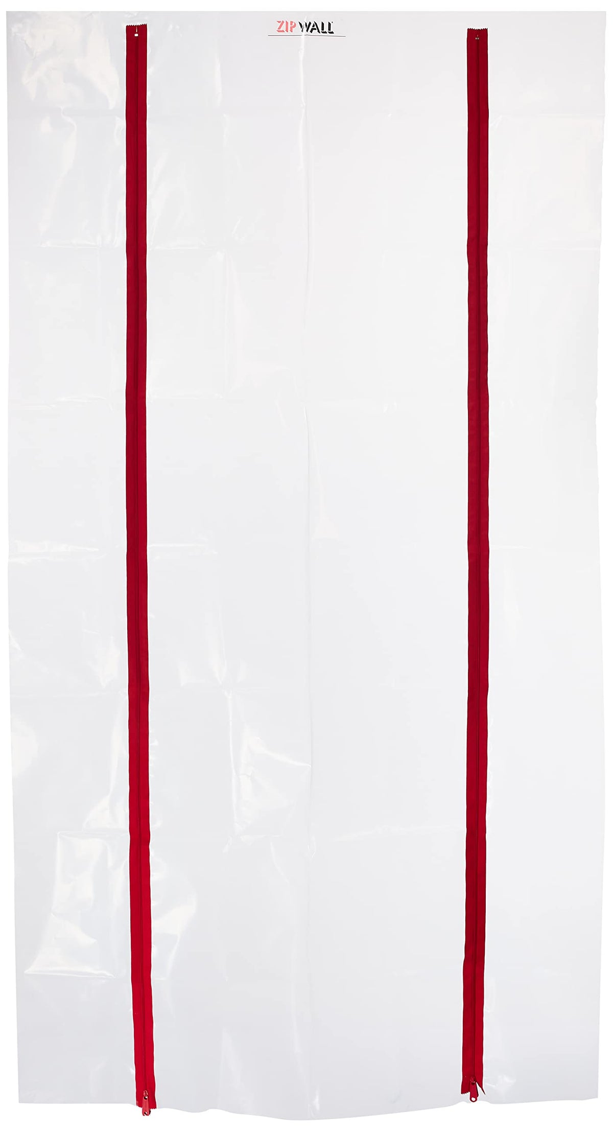 4 mil plastic with heavy-duty zippers provides sturdy, reusable dust containment.