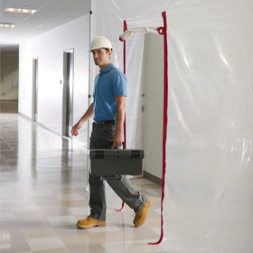 ZIPWALL flap-hooks door-entry grip for hands-free doorway operation
